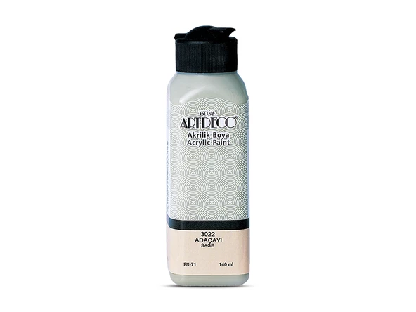 Artdeco Akrilik Boya 140ml Adaçayı 3022