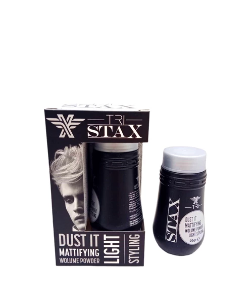 STAX WAX LIGHT PUDRA SİYAH KUTU SAÇ ŞEKİLLENDİRİCİ 20GR