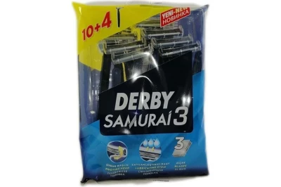 DERBY SAMURAİ 3 BIÇAK 10+4 PARÇA.POŞETLİ