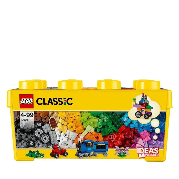 Lego 484 Parça Classic Yaratıcı Parçalar Çocuklar İçin Yapım Kutusu - Mavi Su Dünyası - 3