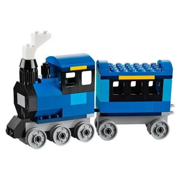 Lego 484 Parça Classic Yaratıcı Parçalar Çocuklar İçin Yapım Kutusu - Mavi Su Dünyası - 4