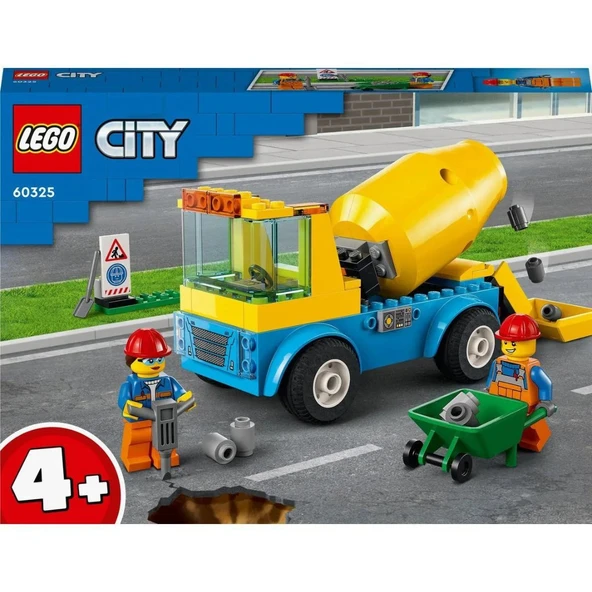 Lego 85 Parça City Beton Mikseri - Mavi Su Dünyası - 7