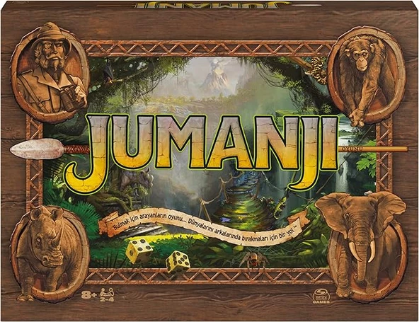 Jumanji Cesur Maceracı Aksiyon Dolu Aile Kutu Oyunu - 3