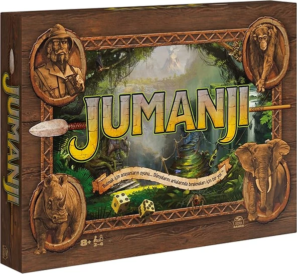 Jumanji Cesur Maceracı Aksiyon Dolu Aile Kutu Oyunu