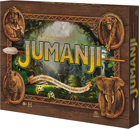 Jumanji Cesur Maceracı Aksiyon Dolu Aile Kutu Oyunu - 5