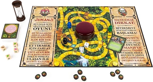 Jumanji Cesur Maceracı Aksiyon Dolu Aile Kutu Oyunu - 2