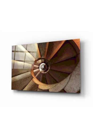 Merdiven Dekoratif ve Modern Cam Tablo ürün görseli 1