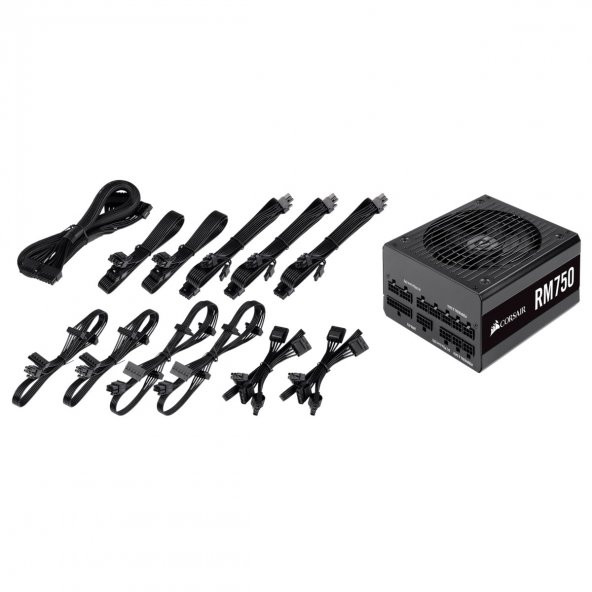 Corsair RM750 CP-9020195-EU 750W Tam Modüler 80+ Gold  Power Supply - 6