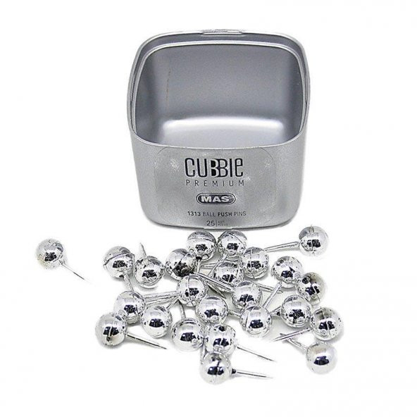 Mas Cubbie Premium Top Harita Çivisi Silver 1313