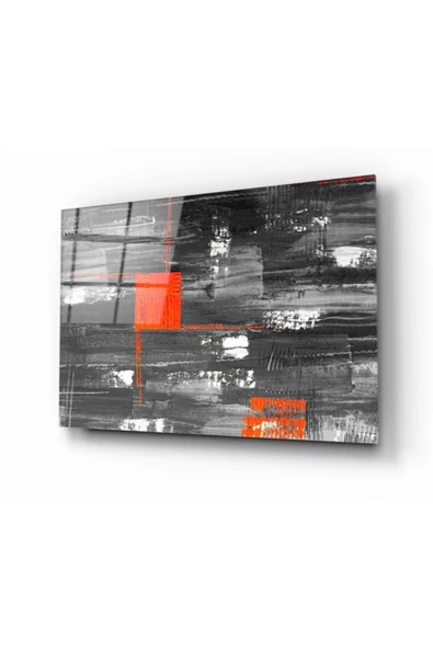 Soyut Dekoratif ve Modern Cam Tablo ürün görseli