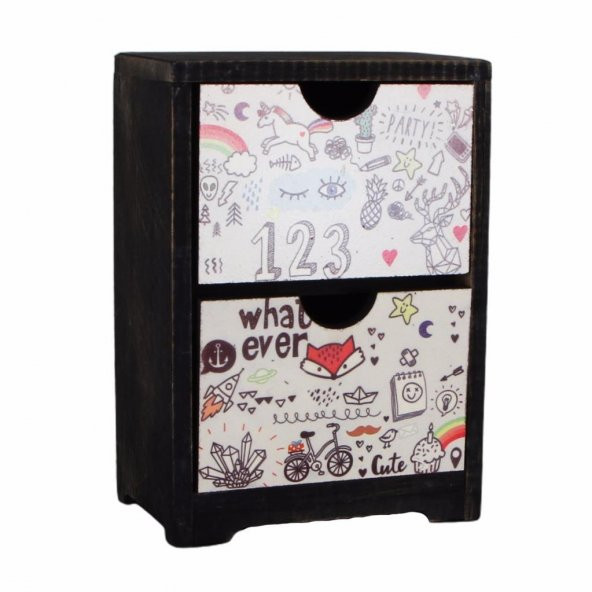 Unicorn Ahşap El Yapımı Şifonyer