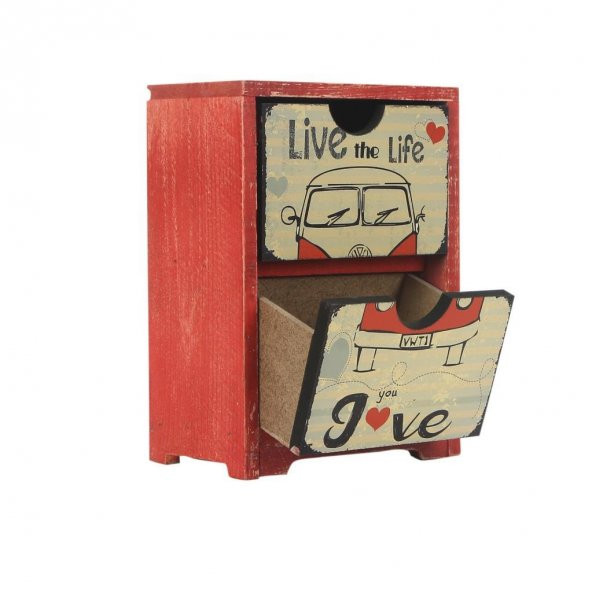 Vosvos El Yapımı Şifonyer - 2