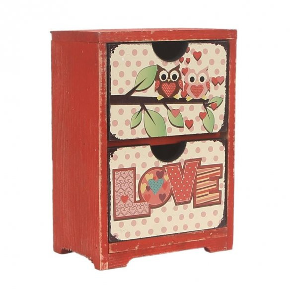 Baykuş El Yapımı Şifonyer