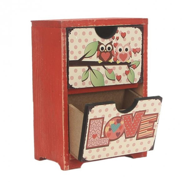 Baykuş El Yapımı Şifonyer - 2