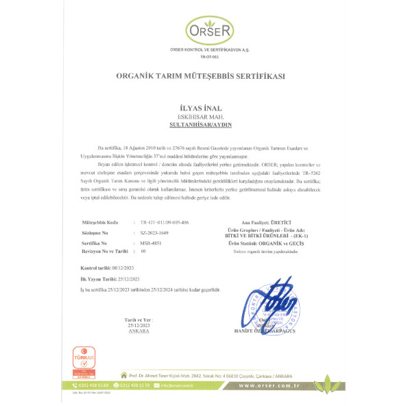 Natürel 1. Zeytinyağı 1 LT - 10