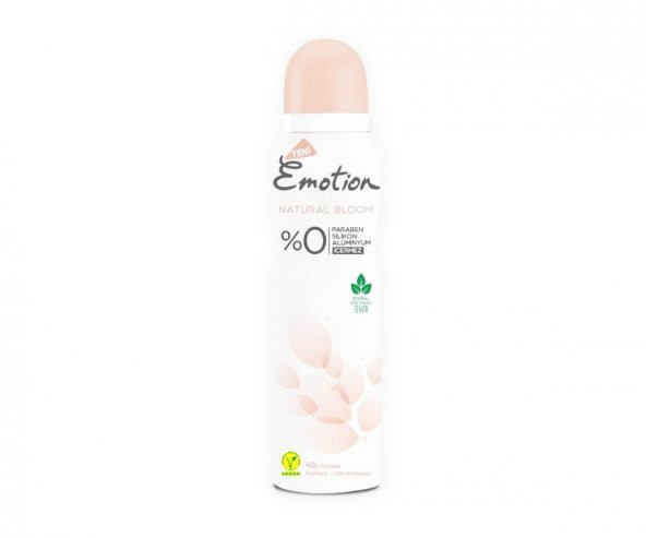Emotion Vegan Deodorant Natural Bloom 150 Ml