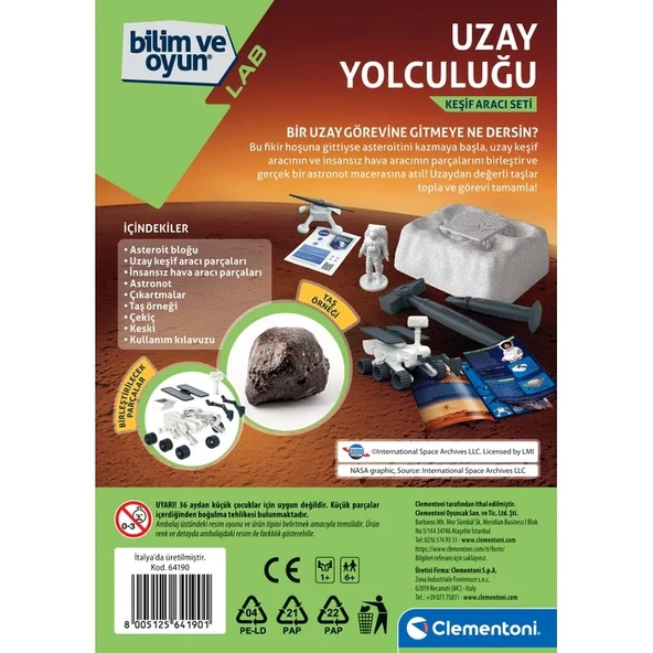 Bilim ve Oyun Nasa Keşif Aracı Seti Uzay Yolculuğu - 4