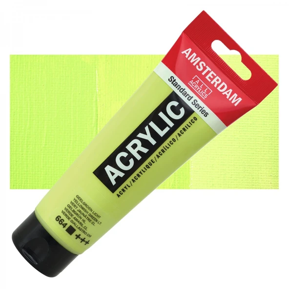 Amsterdam Standart Akrilik Boya 120ml Yellowish Green Light / 664