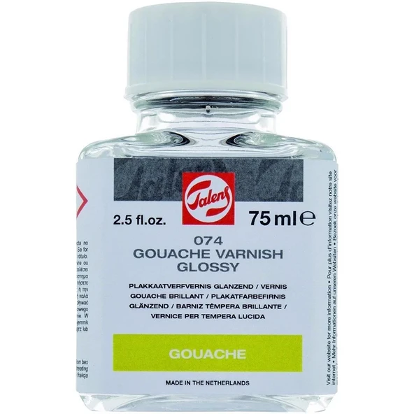 Talens Gouache Varnish Glossy 75ml Guaj Vernik Parlak / 074