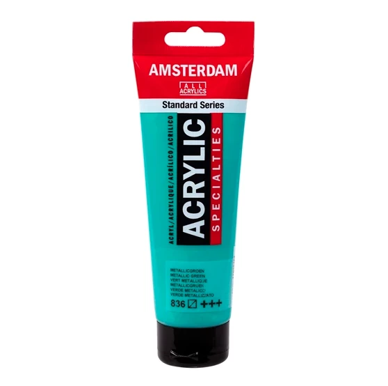 Amsterdam Standart Akrilik Boya 120ml Metallic Green / 836