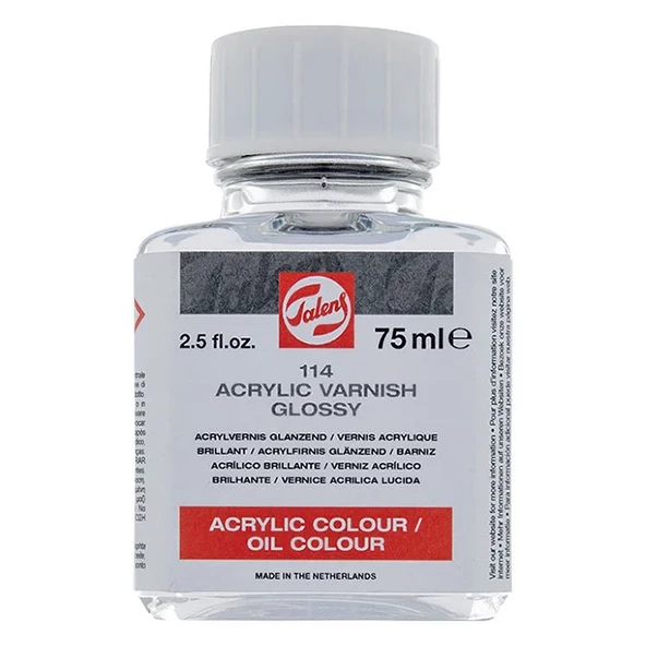 Talens Acrylic Varnish Glossy 75ml Akrilik Boya Parlak Vernik / 114