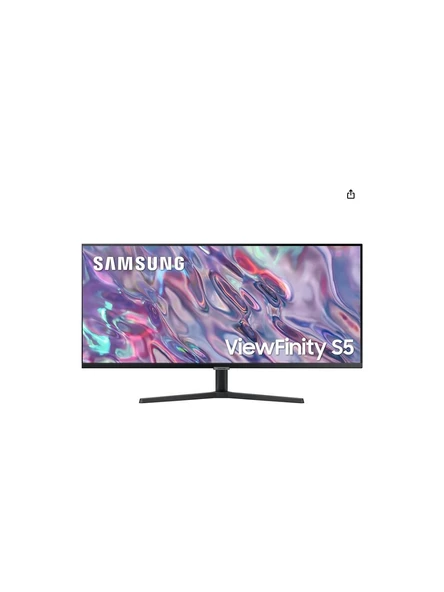 Samsung S34C500 ViewFinity S5 34" LS34C500GAUXUF 100Hz 5ms FreeSync WQHD Monitör (Samsung Türkiye Garantili)