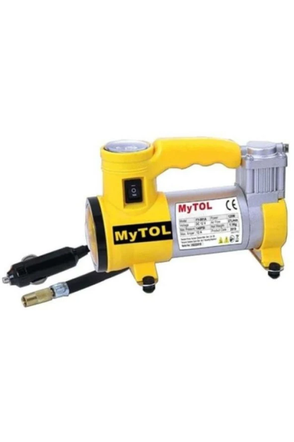 Mytol Fy-001a Mini Araç Kompresörü 12 V