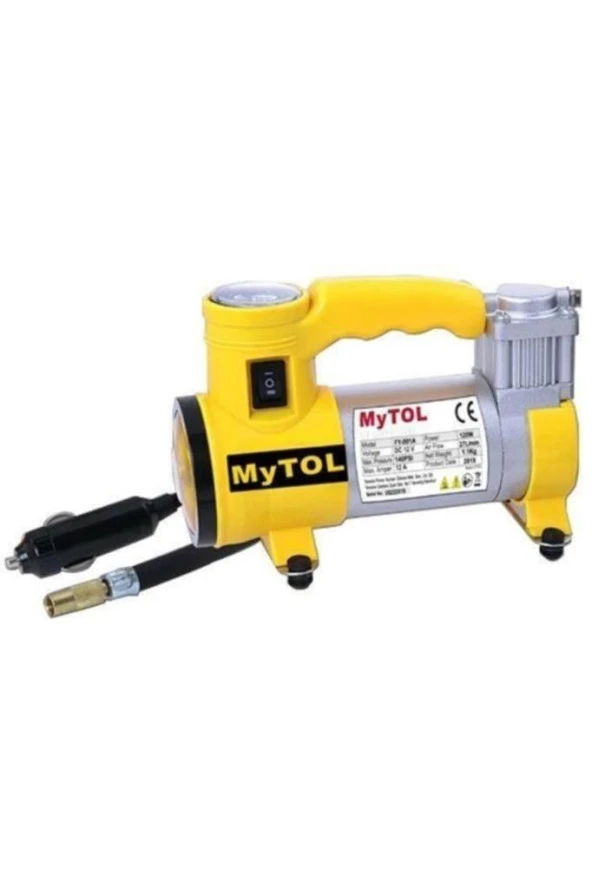Mytol Fy-001a Araç Kompresörü 12 Volt