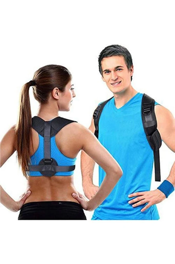 Ortopedik Sırt Korsesi Dik Duruş Korsesi - Resim 4