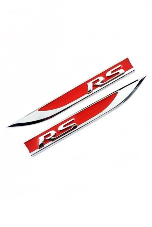 Rs Çamurluk Arması RS  Bıcağı  Arma  RS Kırmızı