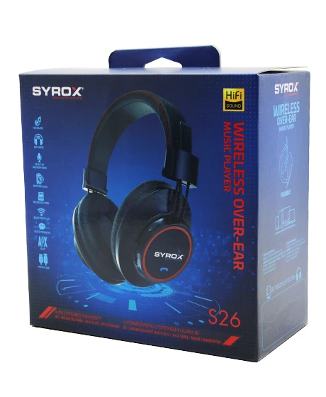 WIRELESS OVER-EAR 4İN1 BT - MICRO SD - AUX SLOD - KABLOSUZ KULAKLIK