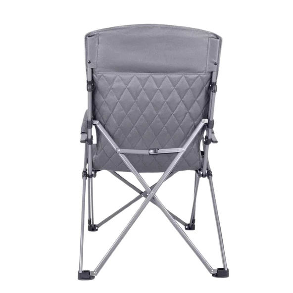 Katlanabilir Kamp Sandalyesi - Trono 3 - Orcamp - Kademeli - Gri - 5