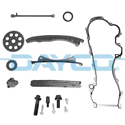 ZINCIR SETI KOMPLE CONTALI DELIKLI ZINCIR FIORINO EGEA DOBLO LINEA ALBEA PUNTO ASTRAH CORSA 1.3 MTJ 1.3 CDTI E4-E5-E6 - 1