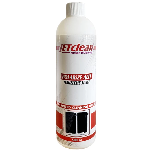 JETCLEAN 500 GR POLARİZE YAPIŞKAN TEMİZLEME SIVISI