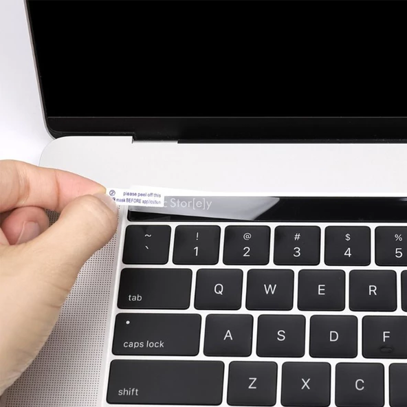 Macbook Pro TouchBar Koruyucu Film Jelatin A1706 A1989 A2159 A1707 A1990 ile Uyumlu