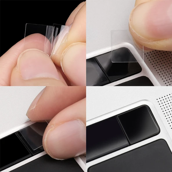MacBook Pro Touch Bar Koruyucu Jelatin Film A1706 A1989 A2159 A1707 A1990 Çizilme Önleyici - Resim 5