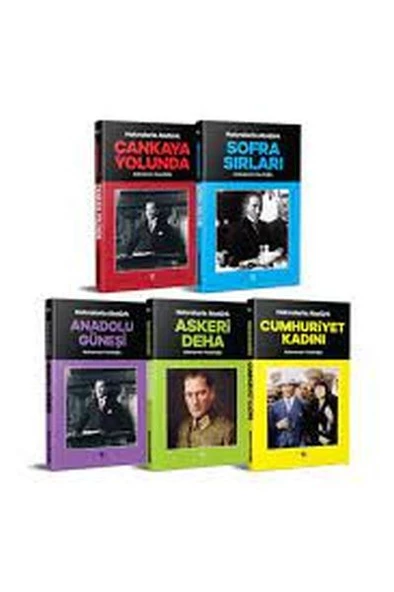 Hatıralarla Atatürk Seti - 5 Kitap Set