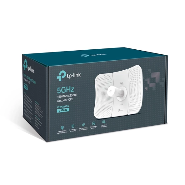 TP-LINK CPE605 1PORT POE 150Mbps OUTDOOR ACCESS POINT - Resim 3