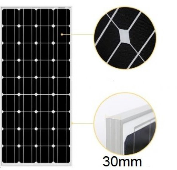 400 w watt Monokokristal Güneş Paneli - 2