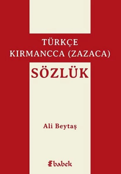 Türkçe-Kırmancca (Zazaca) Sözlük