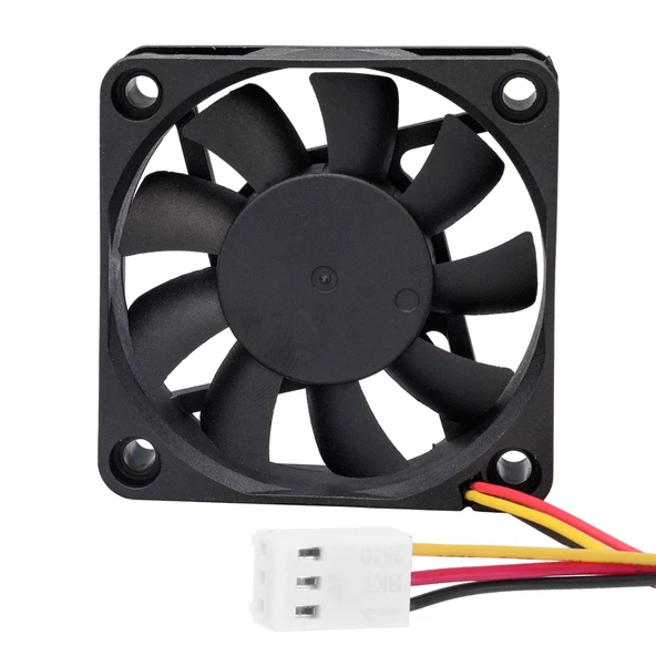 60X60X15 MM 6X6 24 VOLT DC 0.08 AMPER 3 KABLOLU FAN