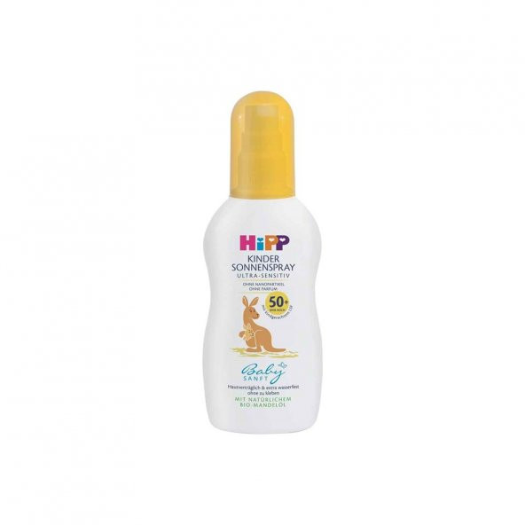 Hipp Babysanft Sprey Güneş Kremi 50 SPF 150 ml