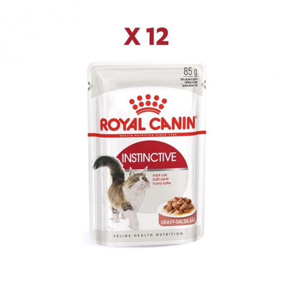 Royal Canın Instınctıve Yetişkin Konserve Pouch 85 gr x 12 Adet