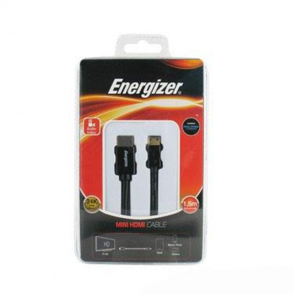 Energizer LCAECHAC15 2K/4K Full HD Hdmı to Mini Hdmı 1.5m Kablo - 4