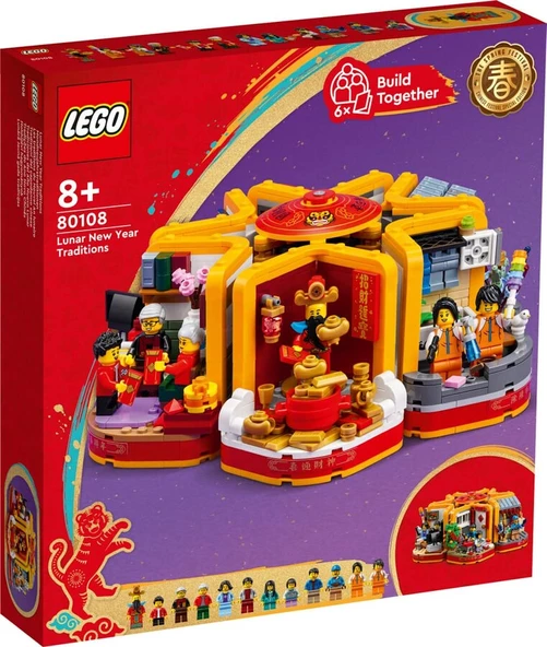 LEGO 80108 Chinese Festivals Yeni Ay Yılı Gelenekleri