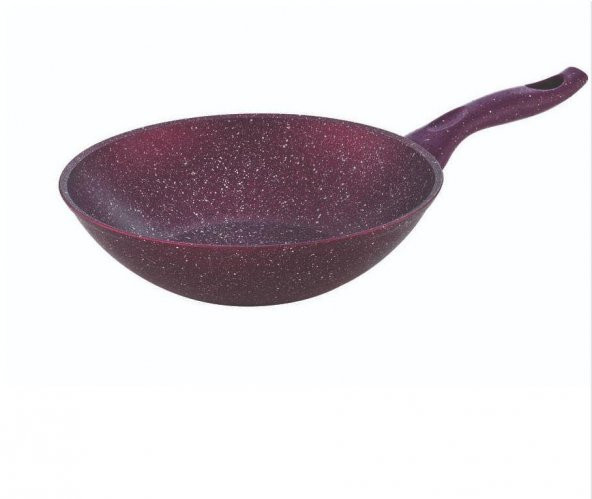 TANTİTONİ GRANITTE MOR GRANİT WOK TAVA 28CM