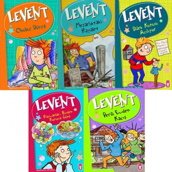 Levent 5li Kitap Seti ( 1-2-3-4-5) - 1