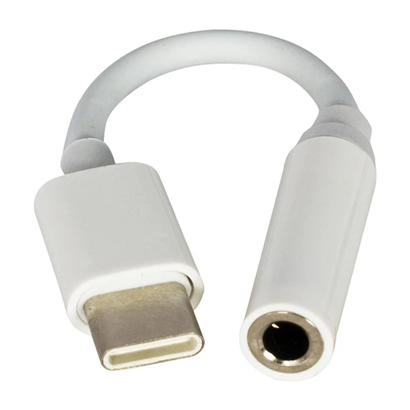 JH-022 USB TYPE-C TO 3.5MM AUDIO ÇEVİRİCİ 10CM KABLOLU