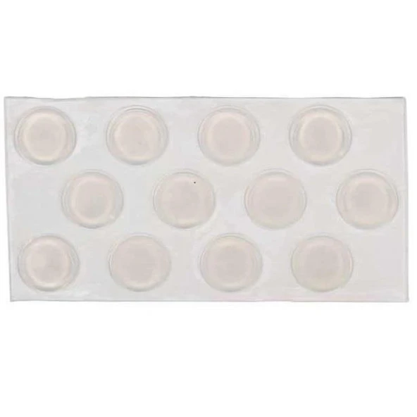 Kaydırmaz Silikon Cam Altlık 18 mm