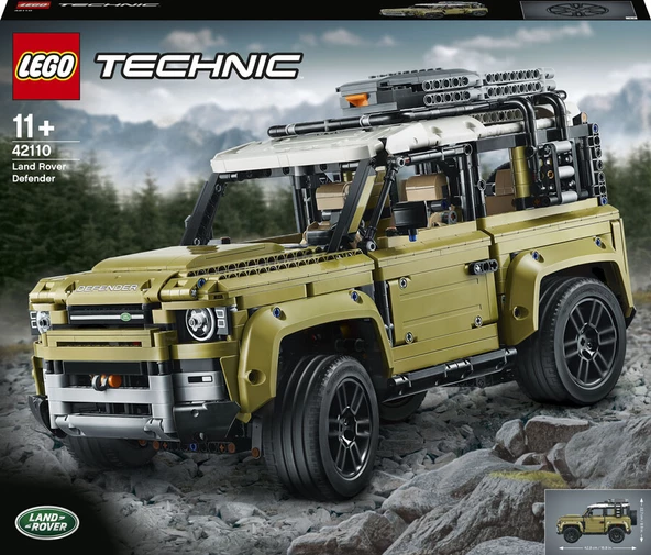 LEGO Technic Land Rover Defender 42110 Yapım Seti (2573 Parça)